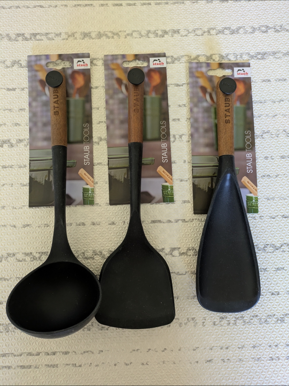 Staub Black Kitchen Utensil Set — 3-Piece